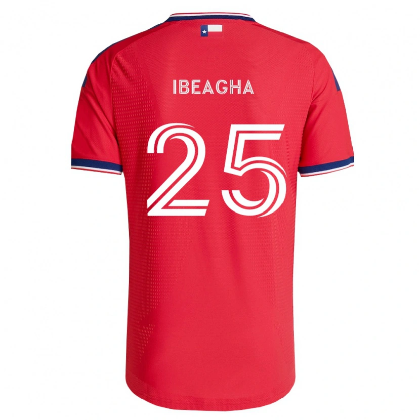 Danxen Kinderen Sebastien Ibeagha #25 Rood Blauw Wit Thuisshirt Thuistenue 2026/27 T-Shirt België