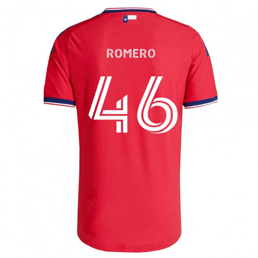 Danxen Kinderen Isaac Romero #46 Rood Blauw Wit Thuisshirt Thuistenue 2026/27 T-Shirt België