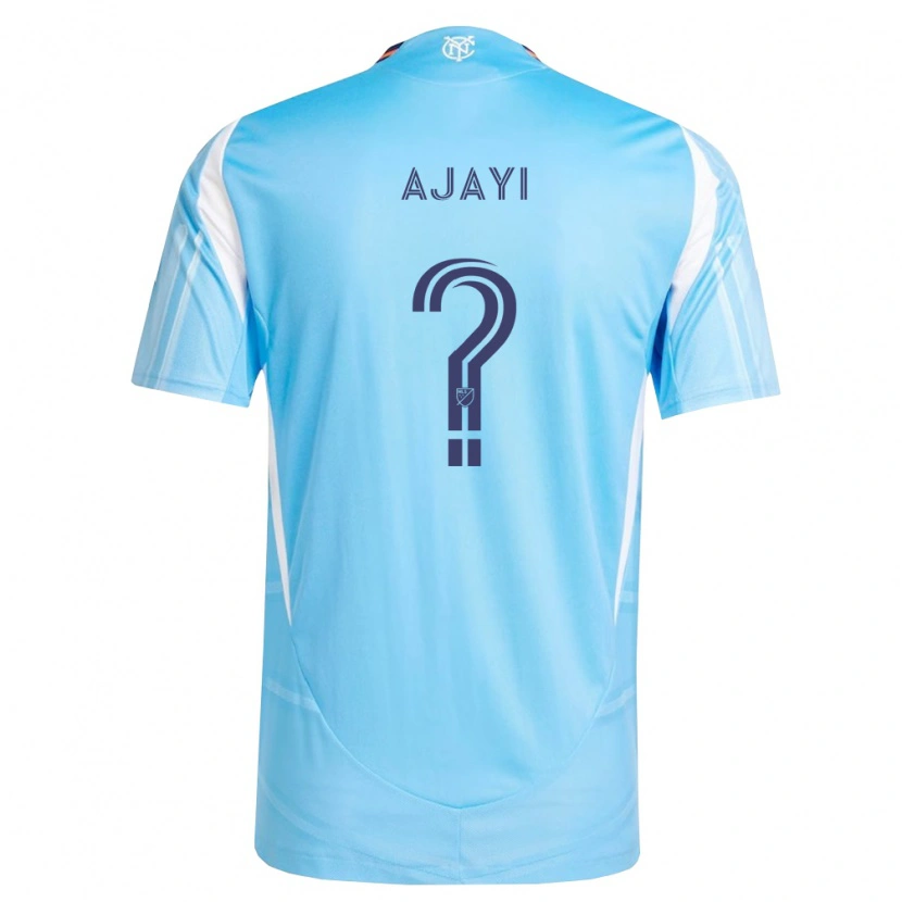 Danxen Kinderen Olumuyiwa Ajayi #0 Hemelsblauw Wit Thuisshirt Thuistenue 2026/27 T-Shirt België