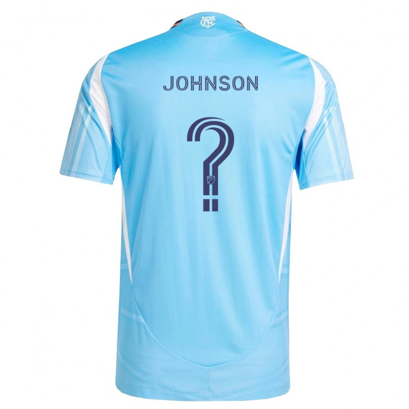 Danxen Kinderen Jabar Johnson #0 Hemelsblauw Wit Thuisshirt Thuistenue 2026/27 T-Shirt België