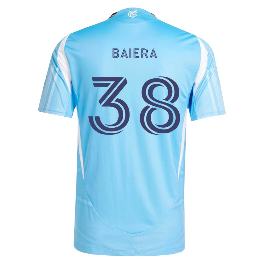 Danxen Kinderen Drew Baiera #38 Hemelsblauw Wit Thuisshirt Thuistenue 2026/27 T-Shirt België