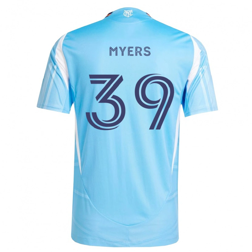 Danxen Kinderen Md Myers #39 Hemelsblauw Wit Thuisshirt Thuistenue 2026/27 T-Shirt België