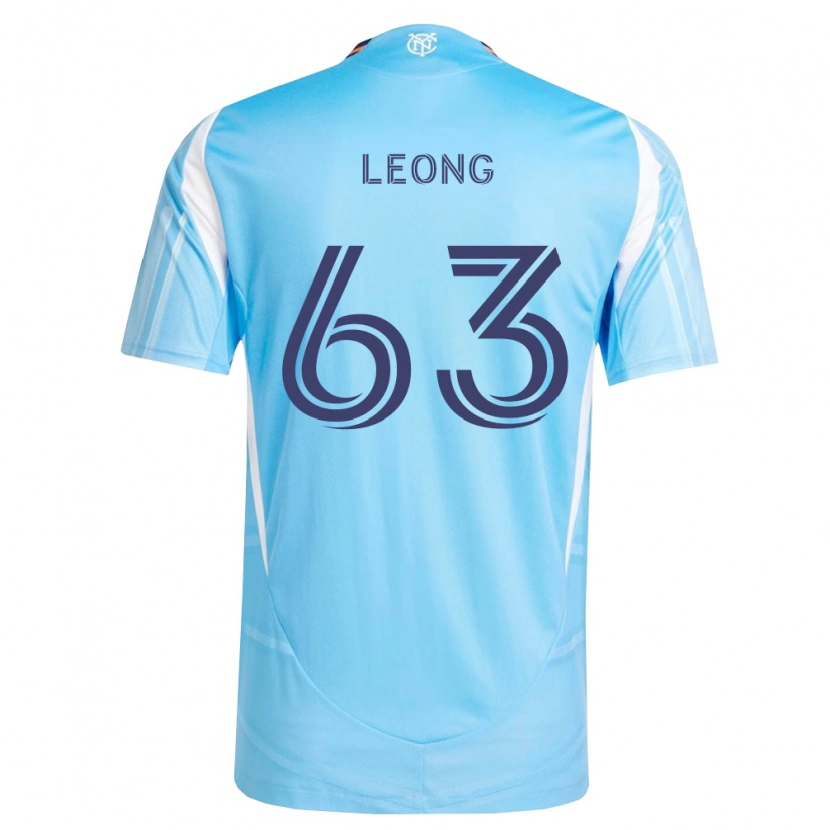 Danxen Kinderen Matthew Leong #63 Hemelsblauw Wit Thuisshirt Thuistenue 2026/27 T-Shirt België