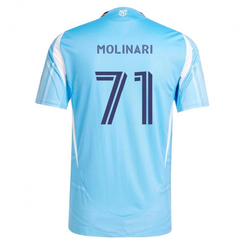Danxen Kinderen Peter Molinari #71 Hemelsblauw Wit Thuisshirt Thuistenue 2026/27 T-Shirt België