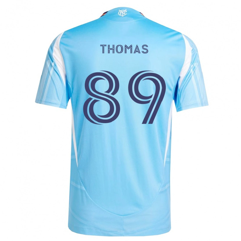 Danxen Kinderen Dylan Thomas #89 Hemelsblauw Wit Thuisshirt Thuistenue 2026/27 T-Shirt België