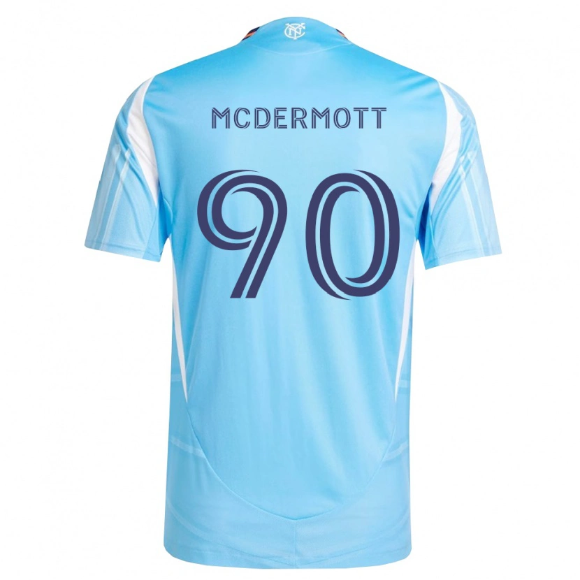 Danxen Kinderen Dylan Mcdermott #90 Hemelsblauw Wit Thuisshirt Thuistenue 2026/27 T-Shirt België