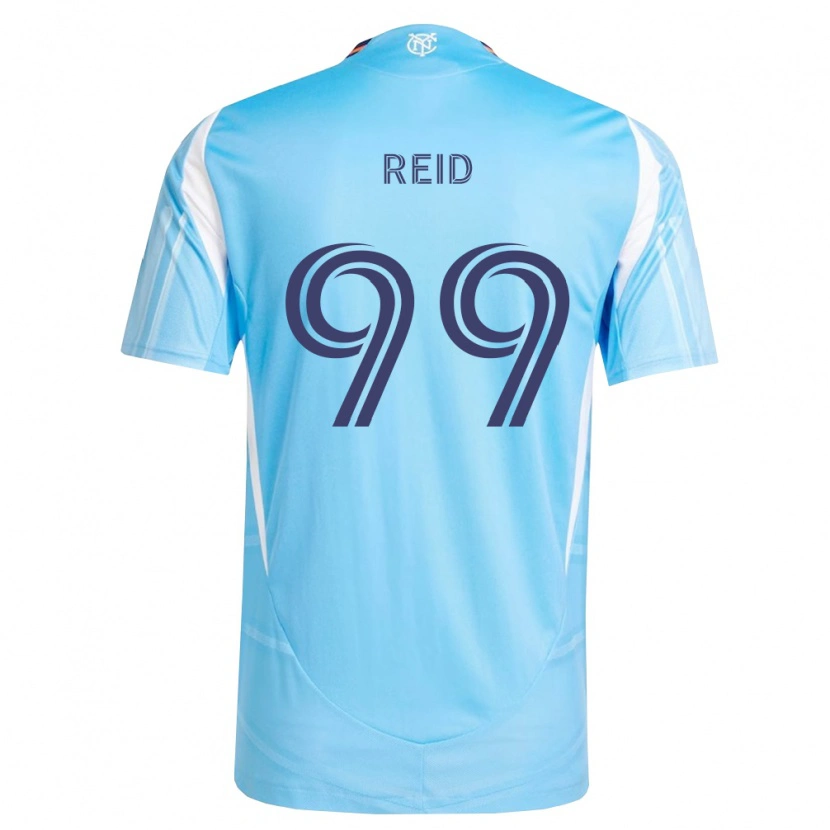 Danxen Kinderen Seymour Reid #99 Hemelsblauw Wit Thuisshirt Thuistenue 2026/27 T-Shirt België
