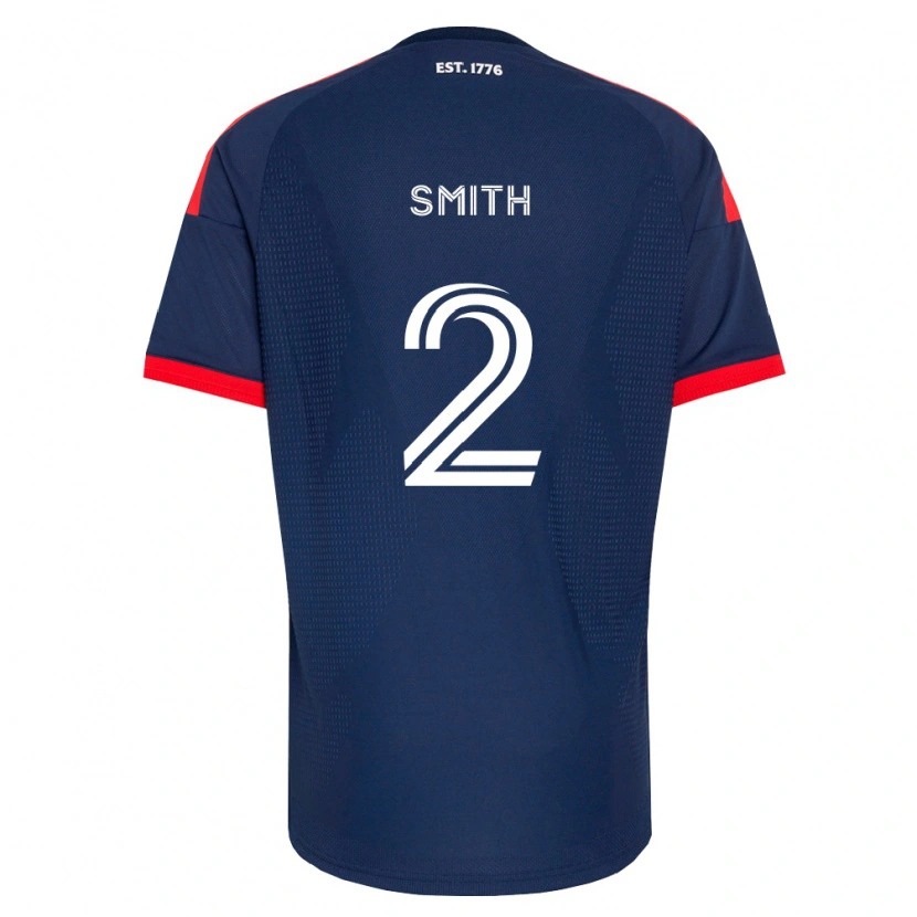 Danxen Kinderen Jared Smith #2 Koninklijk Blauw Rood Wit Thuisshirt Thuistenue 2026/27 T-Shirt België