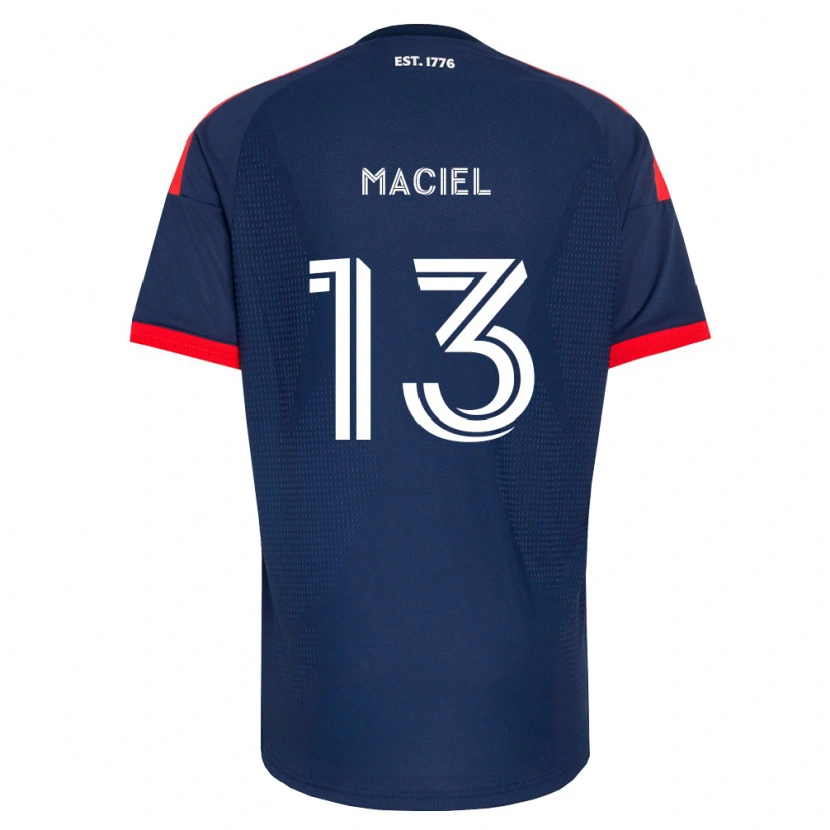Danxen Kinderen Maciel #13 Koninklijk Blauw Rood Wit Thuisshirt Thuistenue 2026/27 T-Shirt België