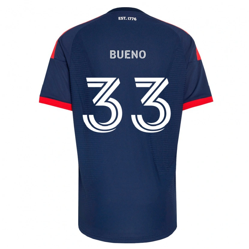 Danxen Kinderen Brandonn Bueno #33 Koninklijk Blauw Rood Wit Thuisshirt Thuistenue 2026/27 T-Shirt België