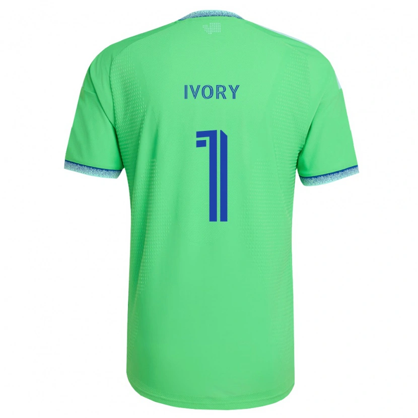Danxen Kinderen Laurel Ivory #1 Groen Lichtblauw Thuisshirt Thuistenue 2026/27 T-Shirt België