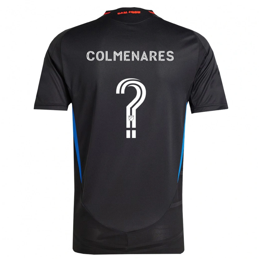 Danxen Kinderen Mateo Colmenares #0 Blauw Wit Zwart Thuisshirt Thuistenue 2026/27 T-Shirt België