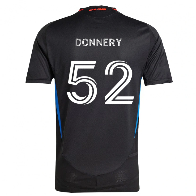 Danxen Kinderen Julian Donnery #52 Blauw Wit Zwart Thuisshirt Thuistenue 2026/27 T-Shirt België