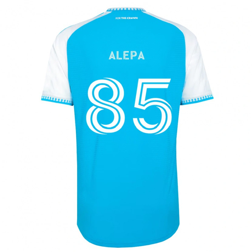 Danxen Kinderen Landon Alepa #85 Hemelsblauw Wit Zwart Thuisshirt Thuistenue 2026/27 T-Shirt België