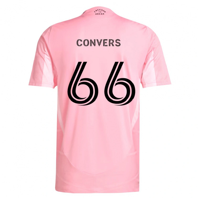 Danxen Kinderen Joseph Convers #66 Roze Zwart Thuisshirt Thuistenue 2026/27 T-Shirt België