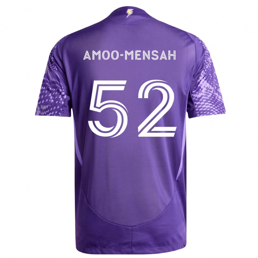 Danxen Kinderen Parker Amoo-Mensah #52 Paars Wit Thuisshirt Thuistenue 2026/27 T-Shirt België