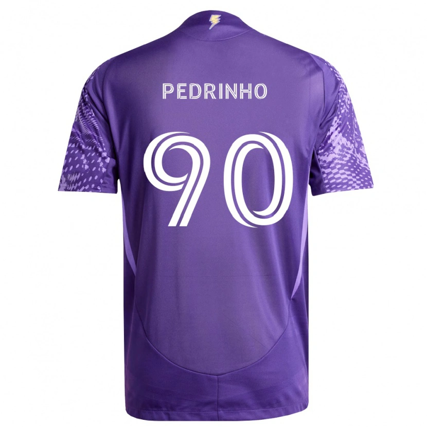 Danxen Kinderen Pedro Leão #90 Paars Wit Thuisshirt Thuistenue 2026/27 T-Shirt België