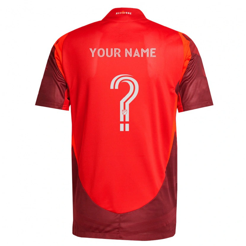 Danxen Kinderen Uw Naam #0 Bordeauxrood Thuisshirt Thuistenue 2026/27 T-Shirt België