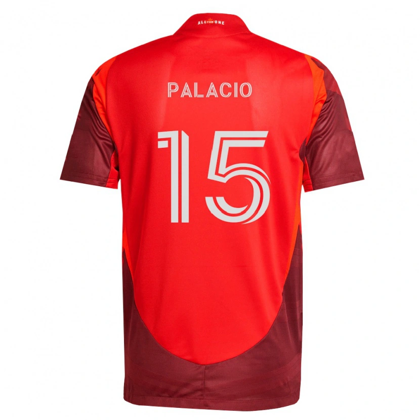 Danxen Kinderen Nelson Palacio #15 Bordeauxrood Thuisshirt Thuistenue 2026/27 T-Shirt België