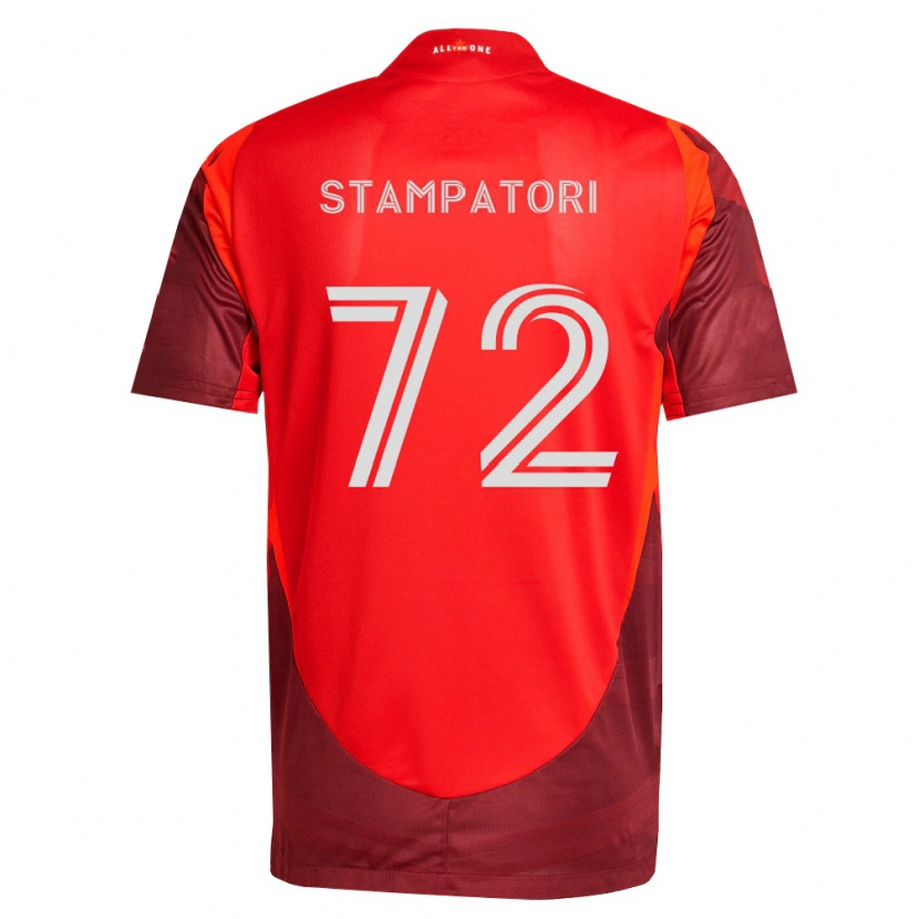 Danxen Kinderen Daniel Stampatori #72 Bordeauxrood Thuisshirt Thuistenue 2026/27 T-Shirt België