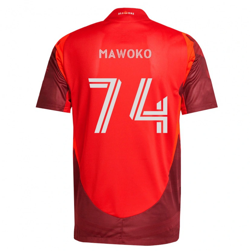 Danxen Kinderen Kundai Mawoko #74 Bordeauxrood Thuisshirt Thuistenue 2026/27 T-Shirt België