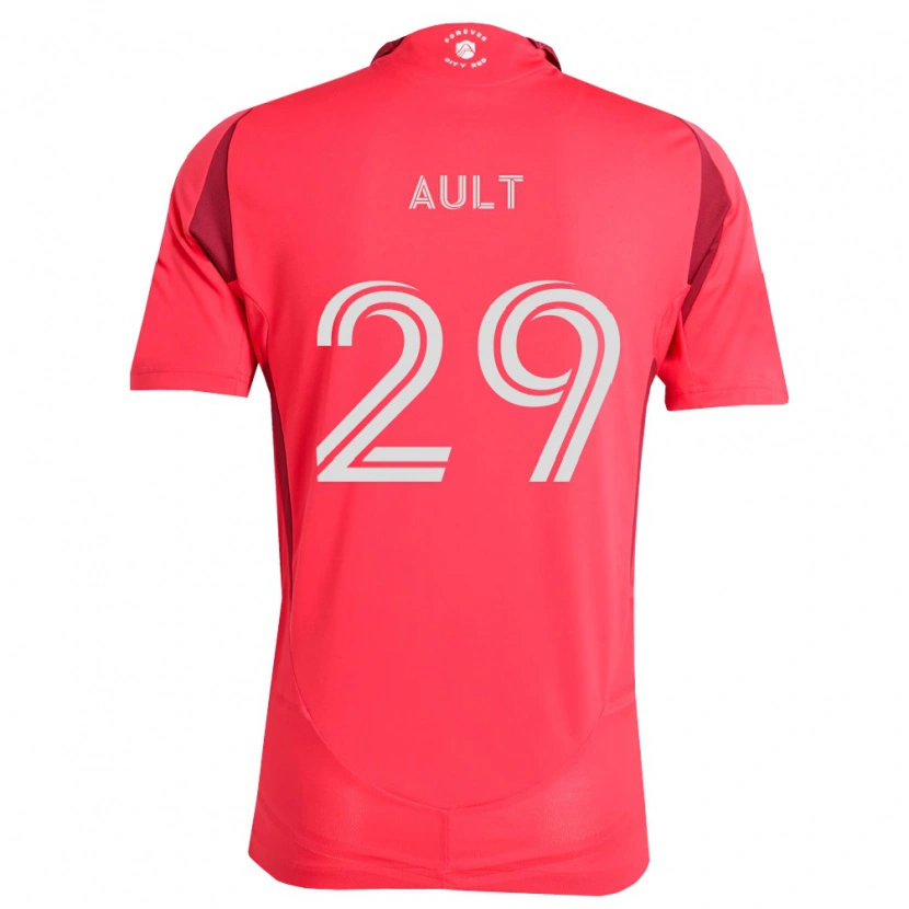 Danxen Kinderen Palmer Ault #29 Magenta Wit Thuisshirt Thuistenue 2026/27 T-Shirt België