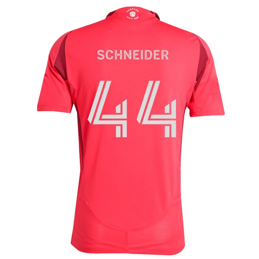 Danxen Kinderen Max Schneider #44 Magenta Wit Thuisshirt Thuistenue 2026/27 T-Shirt België