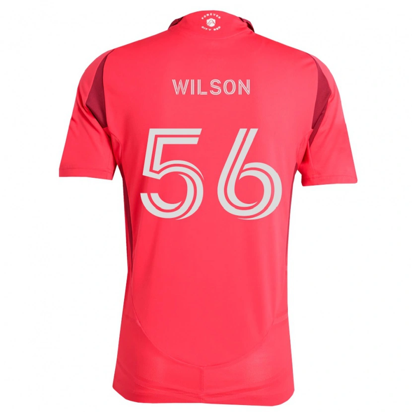 Danxen Kinderen Blake Wilson #56 Magenta Wit Thuisshirt Thuistenue 2026/27 T-Shirt België