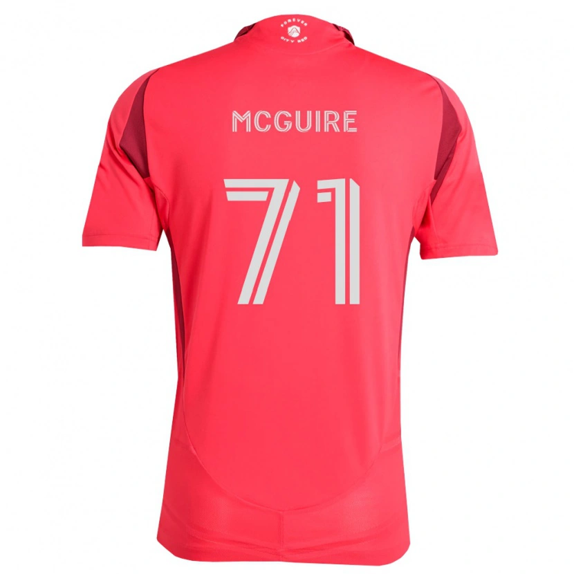 Danxen Kinderen Nolan Mcguire #71 Magenta Wit Thuisshirt Thuistenue 2026/27 T-Shirt België
