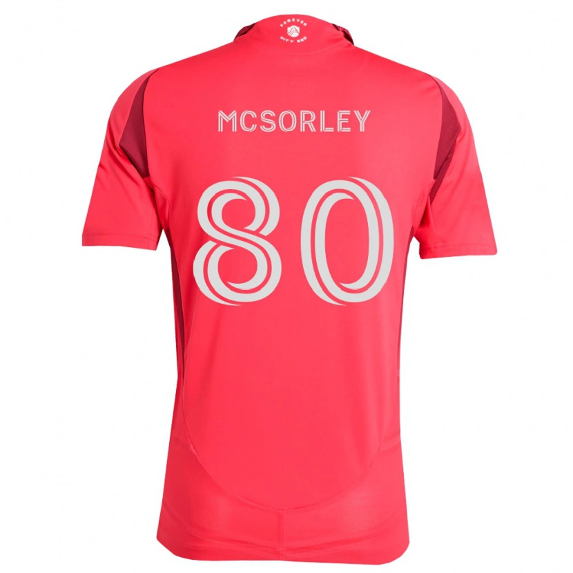 Danxen Kinderen Brendan Mcsorley #80 Magenta Wit Thuisshirt Thuistenue 2026/27 T-Shirt België