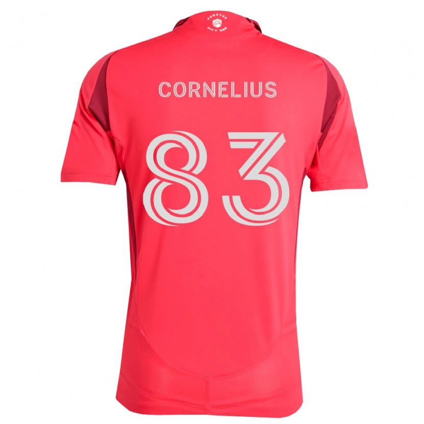 Danxen Kinderen Lorenzo Cornelius #83 Magenta Wit Thuisshirt Thuistenue 2026/27 T-Shirt België