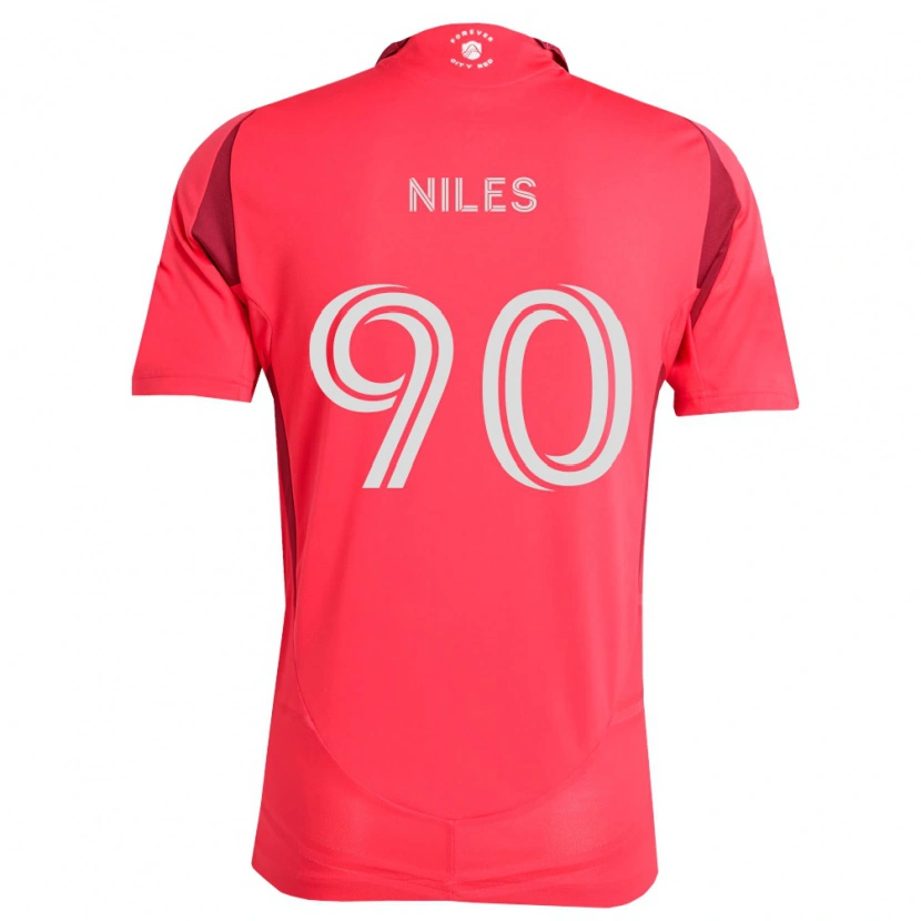 Danxen Kinderen Eddie Niles #90 Magenta Wit Thuisshirt Thuistenue 2026/27 T-Shirt België