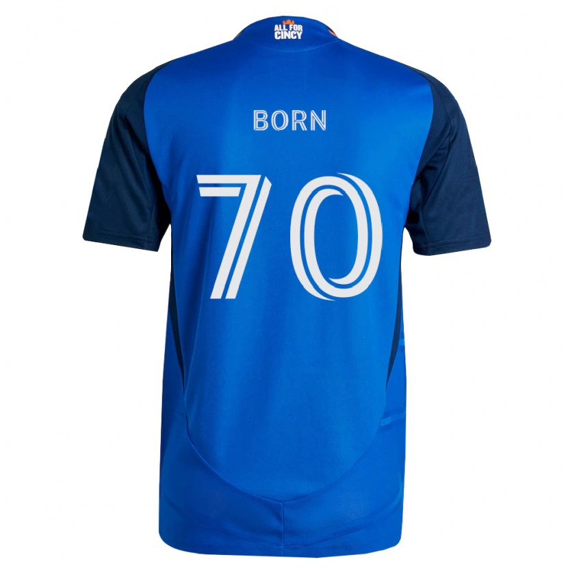 Danxen Kinderen Landon Born #70 Koninklijk Blauw Oranje Thuisshirt Thuistenue 2026/27 T-Shirt België