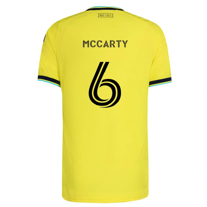 Danxen Kinderen Dax Mccarty #6 Helder Geel Marineblauw Thuisshirt Thuistenue 2026/27 T-Shirt België