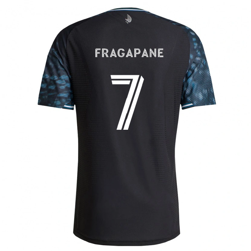 Danxen Kinderen Franco Fragapane #7 Zwart Wit Thuisshirt Thuistenue 2026/27 T-Shirt België