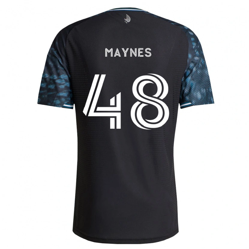 Danxen Kinderen William Maynes #48 Zwart Wit Thuisshirt Thuistenue 2026/27 T-Shirt België