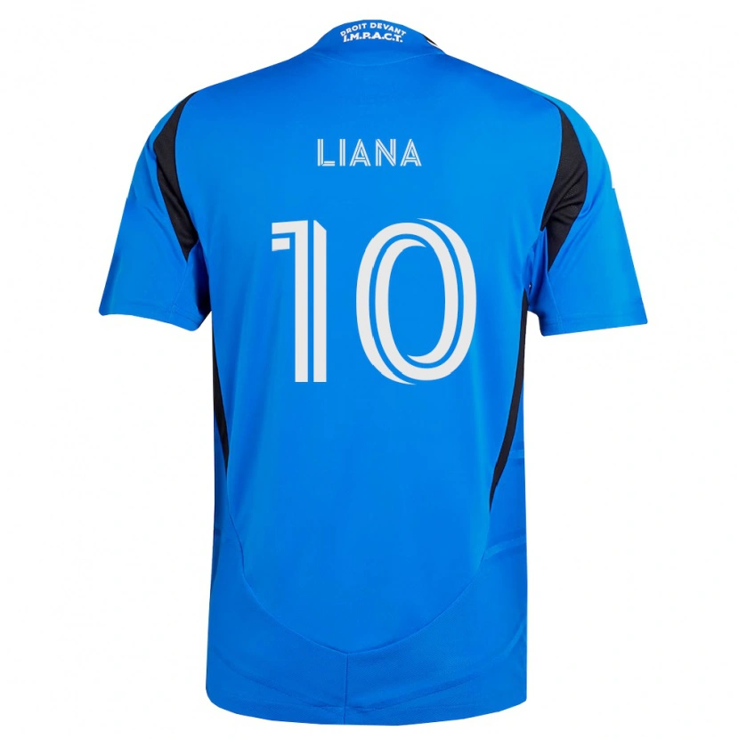 Danxen Kinderen Tarasco Liana #10 Blauw Wit Zwart Thuisshirt Thuistenue 2026/27 T-Shirt België