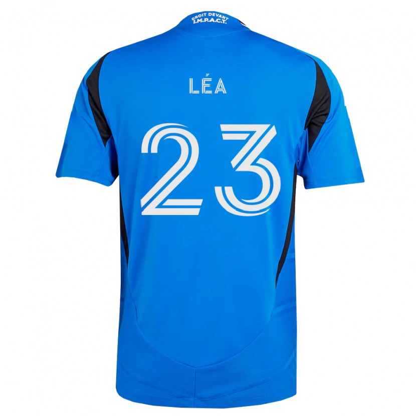 Danxen Kinderen Jacques Léa #23 Blauw Wit Zwart Thuisshirt Thuistenue 2026/27 T-Shirt België