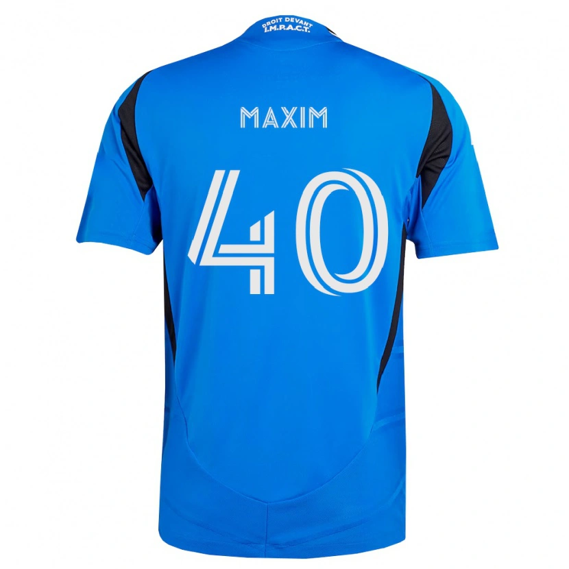 Danxen Kinderen Ellyson Maxim #40 Blauw Wit Zwart Thuisshirt Thuistenue 2026/27 T-Shirt België