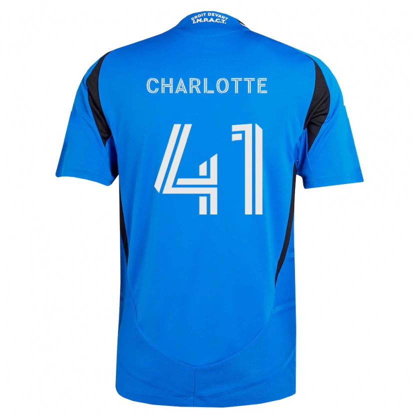 Danxen Kinderen Baptista Charlotte #41 Blauw Wit Zwart Thuisshirt Thuistenue 2026/27 T-Shirt België