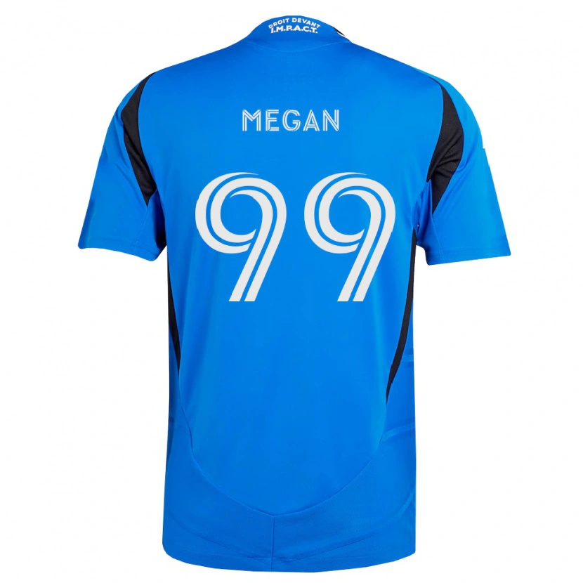 Danxen Kinderen Lemieux Megan #99 Blauw Wit Zwart Thuisshirt Thuistenue 2026/27 T-Shirt België