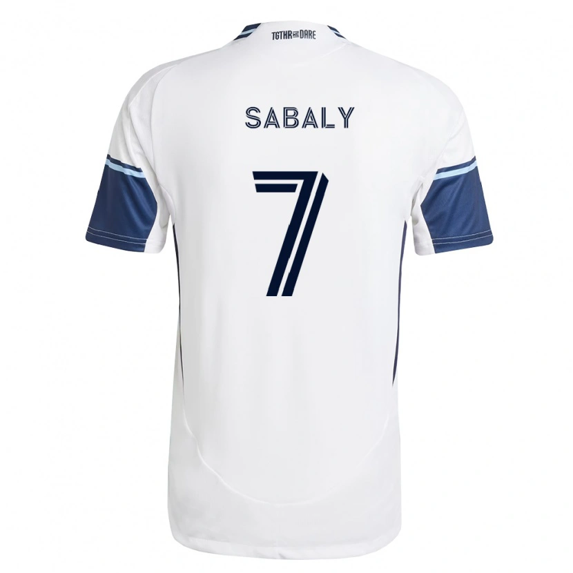 Danxen Kinderen Cheikh Sabaly #7 Wit Koninklijk Blauw Thuisshirt Thuistenue 2026/27 T-Shirt België