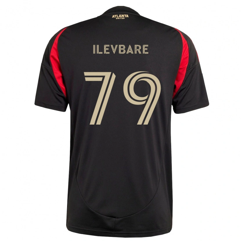 Danxen Kinderen David Ilevbare #79 Zwart Rood Thuisshirt Thuistenue 2026/27 T-Shirt België