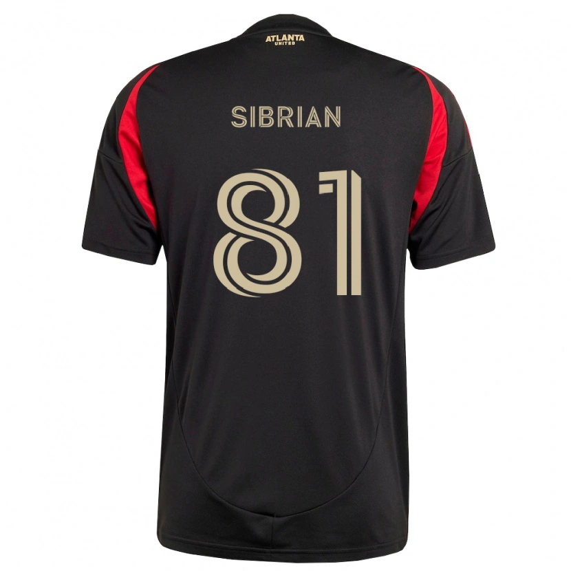 Danxen Kinderen David Sibrian #81 Zwart Rood Thuisshirt Thuistenue 2026/27 T-Shirt België