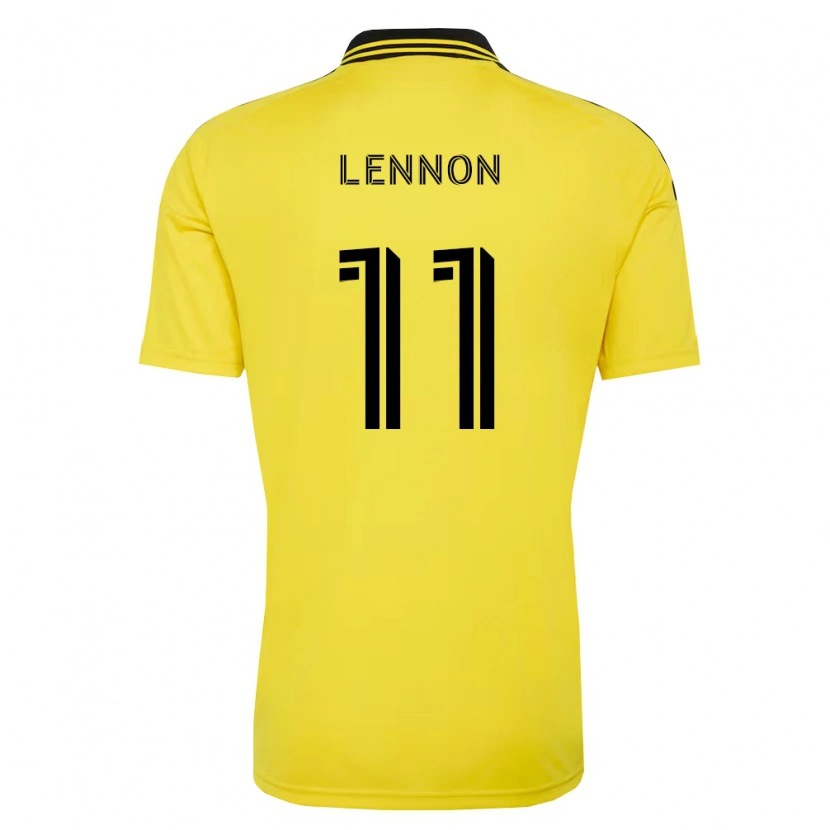 Danxen Kinderen Brooks Lennon #11 Geel Zwart Thuisshirt Thuistenue 2026/27 T-Shirt België