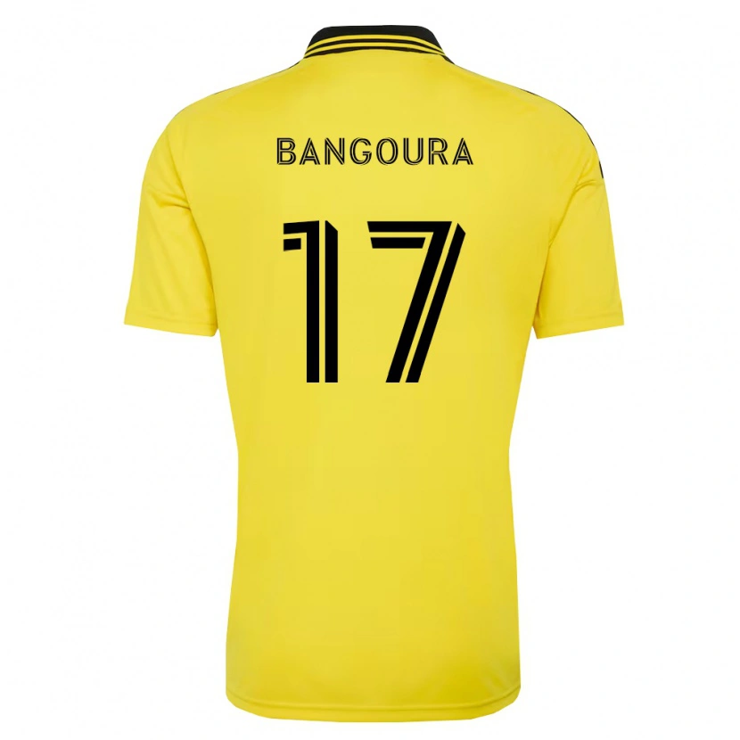 Danxen Kinderen Sekou Bangoura #17 Geel Zwart Thuisshirt Thuistenue 2026/27 T-Shirt België