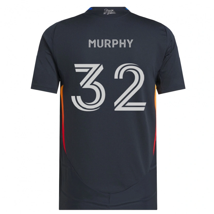Danxen Kinderen Ian Murphy #32 Donkergrijs Rood Thuisshirt Thuistenue 2026/27 T-Shirt België