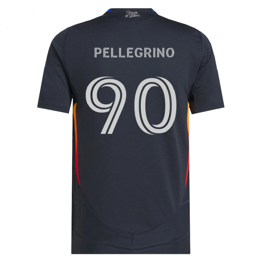 Danxen Kinderen Amahl Pellegrino #90 Donkergrijs Rood Thuisshirt Thuistenue 2026/27 T-Shirt België