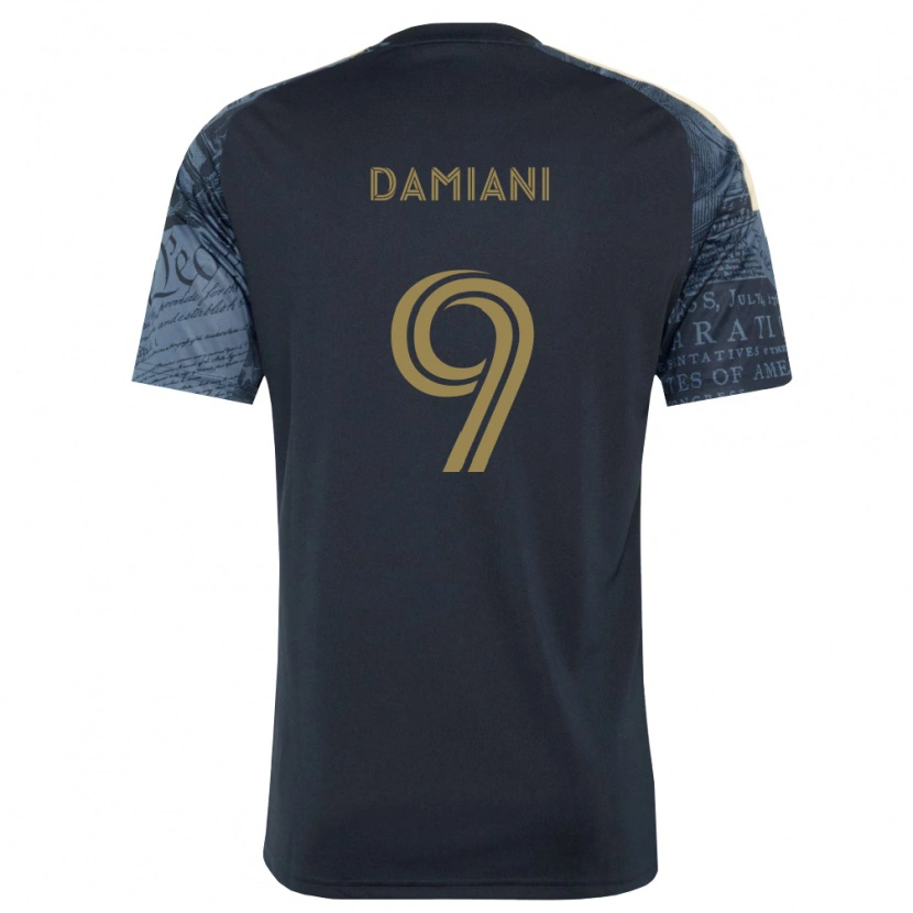 Danxen Kinderen Bruno Damiani #9 Marineblauw Bruin Thuisshirt Thuistenue 2026/27 T-Shirt België