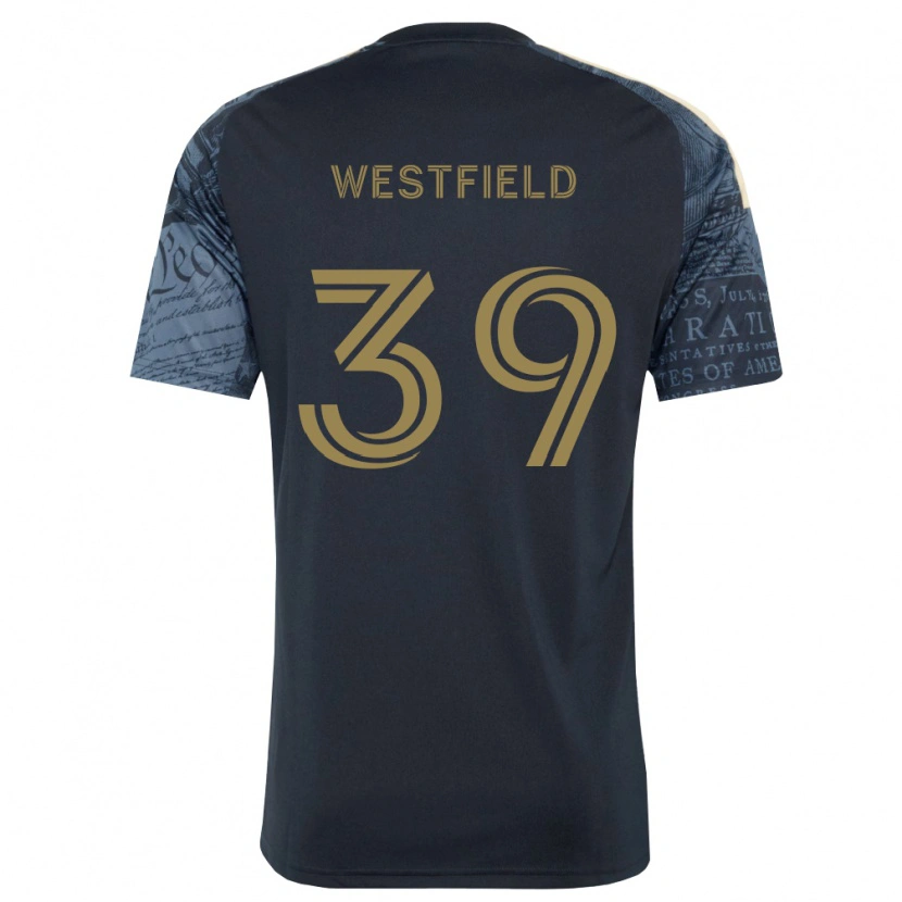 Danxen Kinderen Frankie Westfield #39 Marineblauw Bruin Thuisshirt Thuistenue 2026/27 T-Shirt België